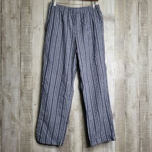 Appleseeds Cotton Striped Pants. Blue & White. Size 8P. 8 Petite